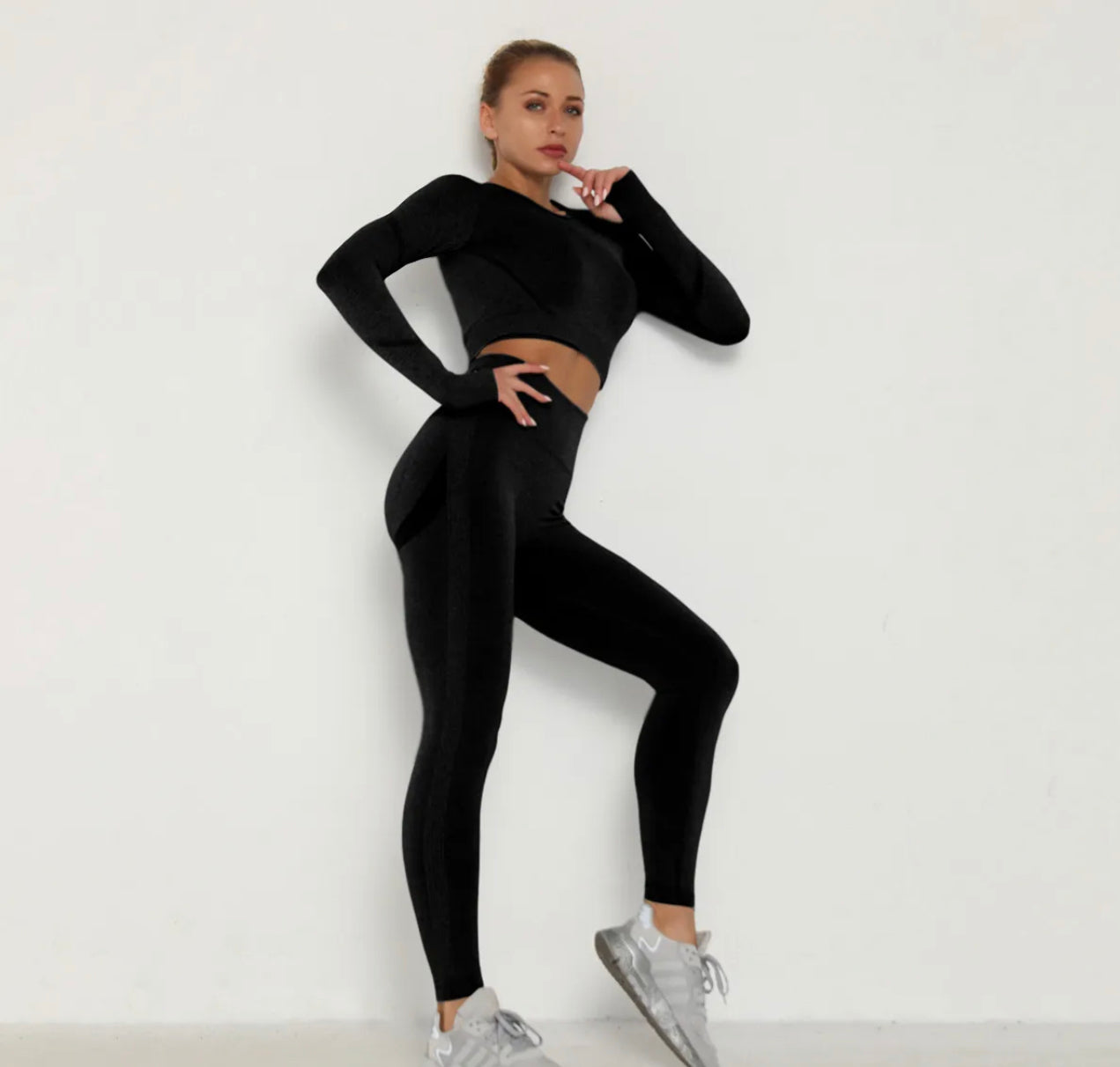2-Piece Fitness Outfit for Your Workout Needs – True Radiant Treasures